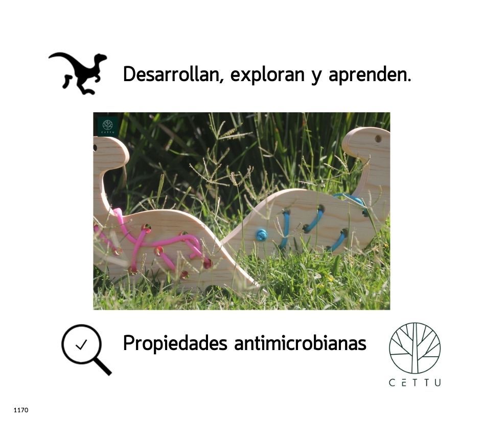 Dúo Dino. ¡Desarrollan los sentidos!